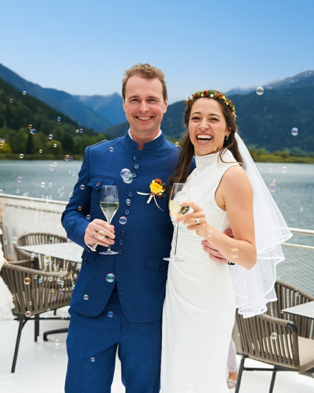 Marine and Chris wedding in Zell am See